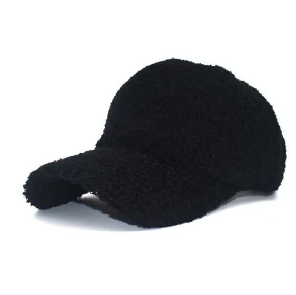 NEW!  BASEBALL CAP  1 black & 1  white - Picture 3 of 13